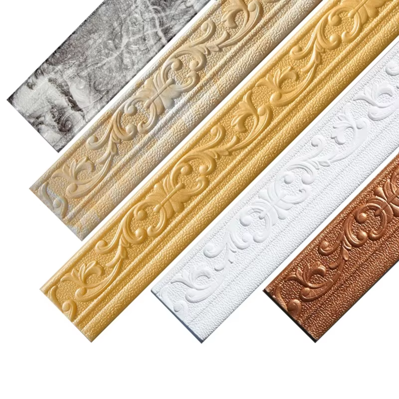 Rouleau de ligne de garniture murale 3D