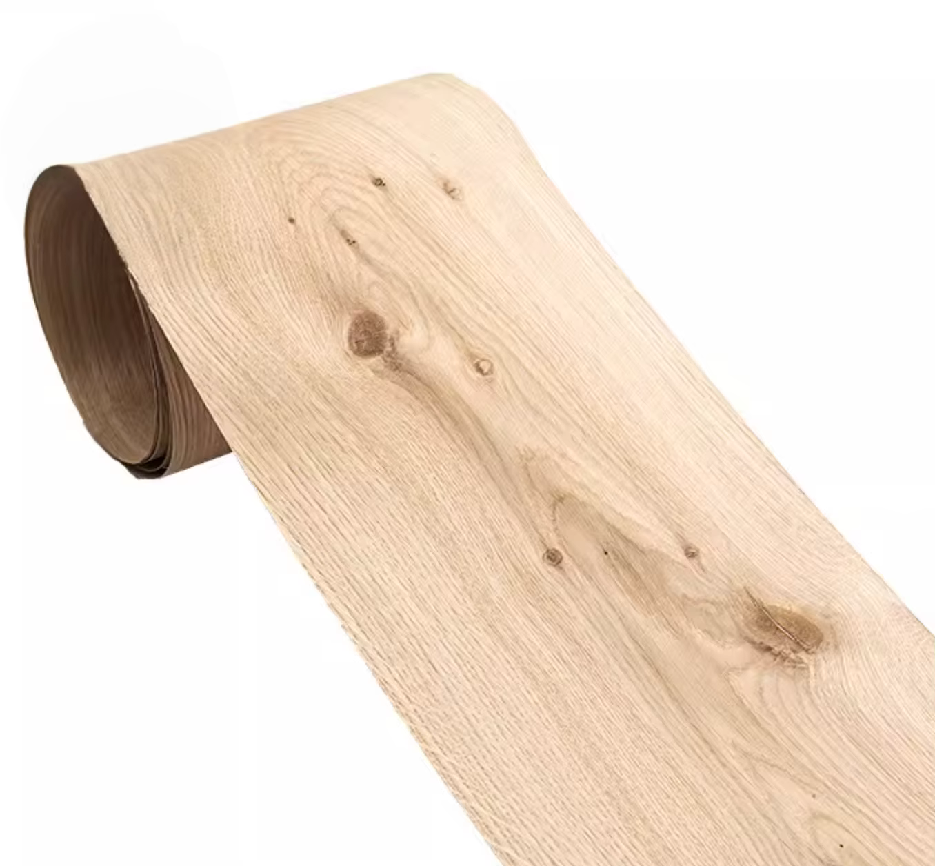 Plaques de placage en bois de chêne naturel noueux