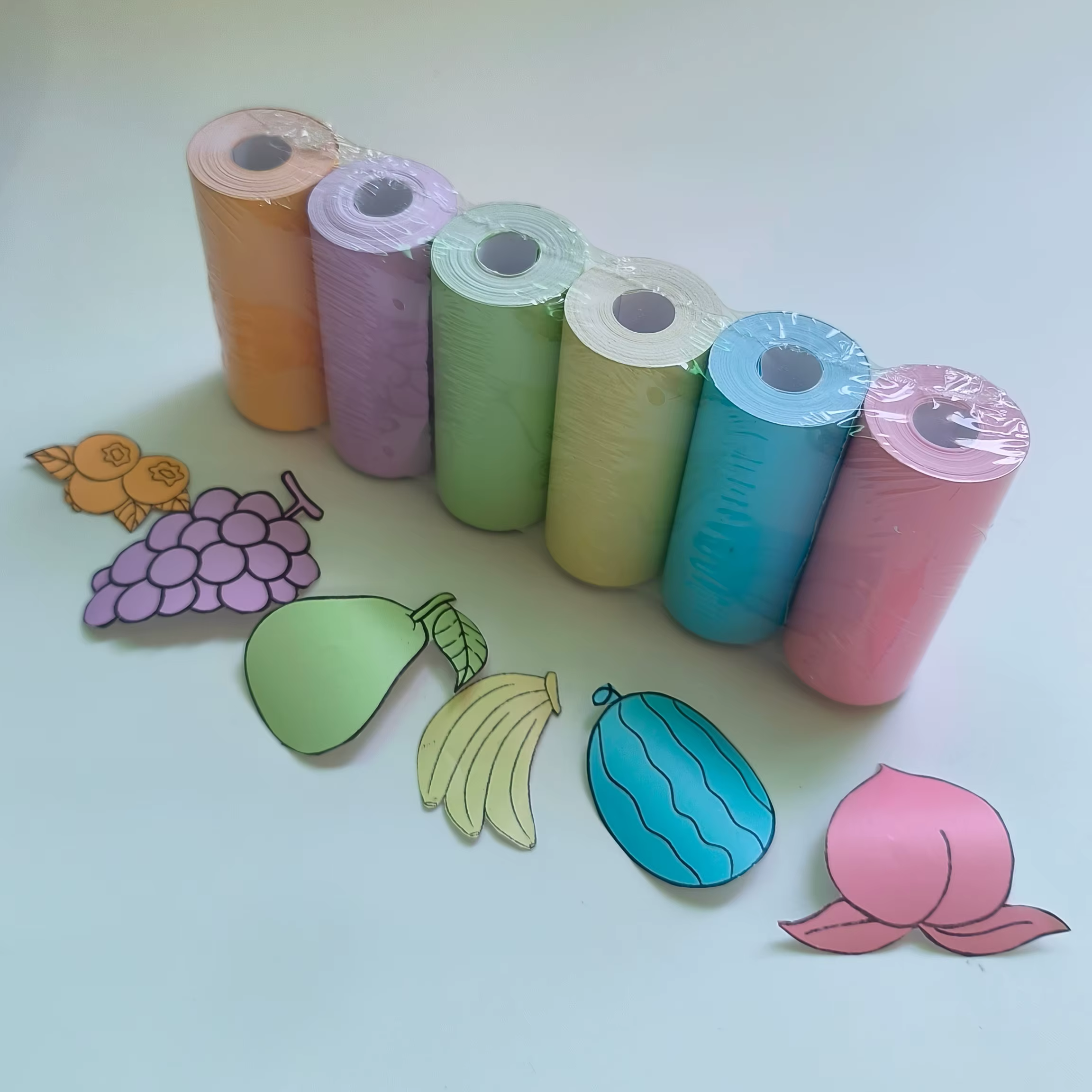Papier thermique pour mini imprimantes de poche et imprimantes attachées par appareil photo - Papier d'impression couleur portable avec rendu couleur standard