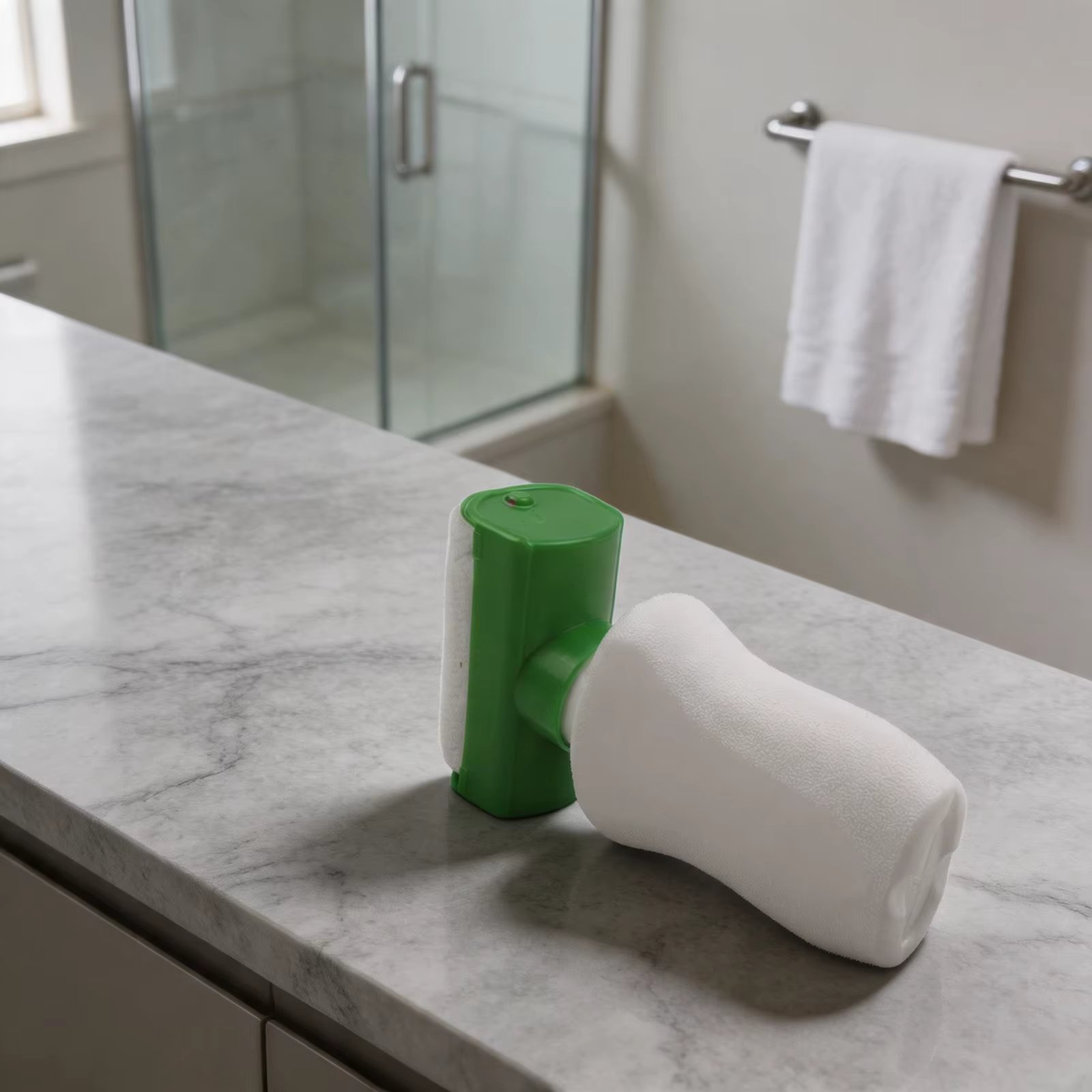 Rouleau de peinture rechargeable pour une application murale lisse