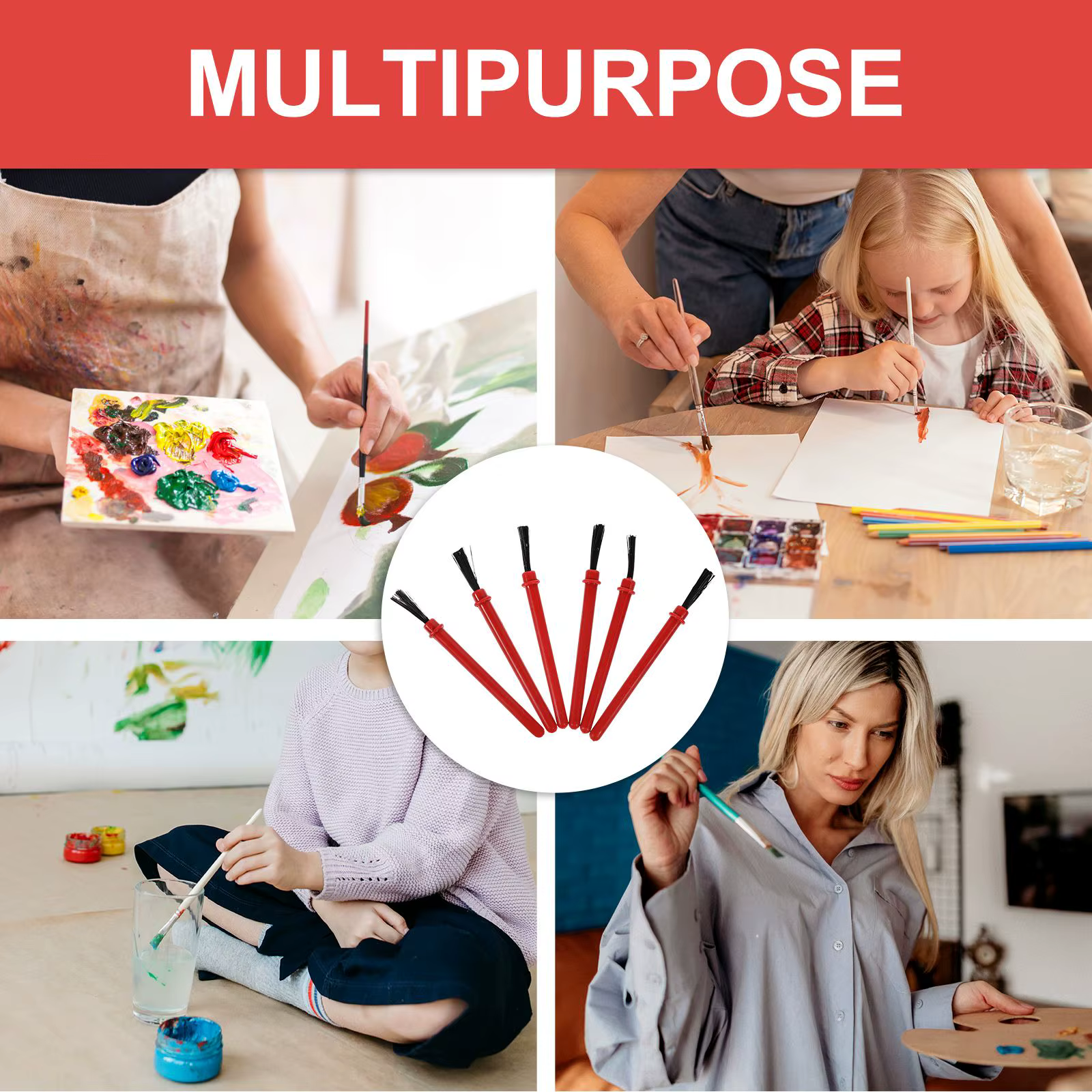 Pinceaux de peinture pour enfants