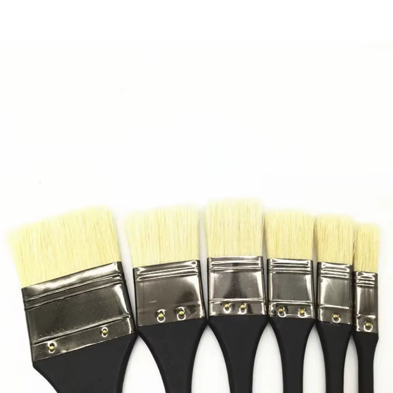 6 pièces/ensemble, brosse à poils de haute qualité pour peinture
