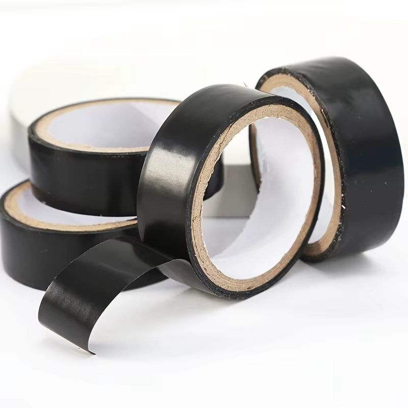 5 rouleaux de ruban adhésif électrique noir