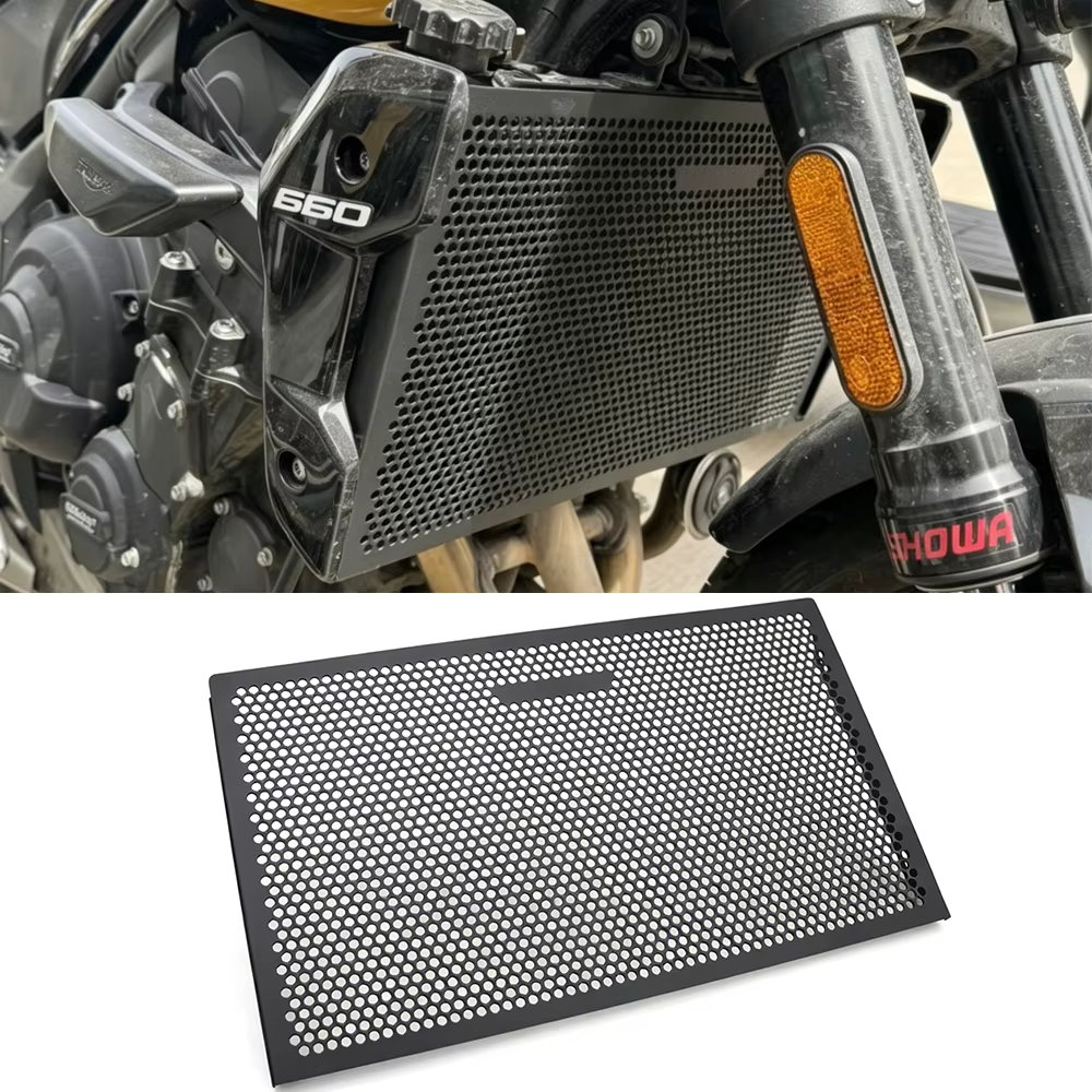 Nouvelle Protection de Radiateur Trident 660 2026 pour Triumph Trident 660 2026 - Accessoires Moto Grille de Protection