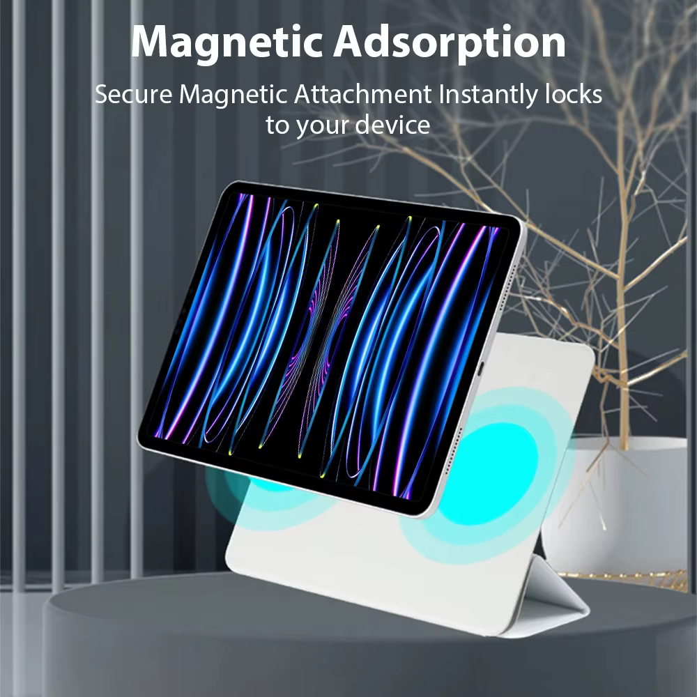 Étui de Protection magnétique pour iPad Pro11, 12.9, 3e, 4Gen, 5e, 6e, 10e, 10,9 pouces, 2022, 2025, Air6, 7, air5, air4, A16, 11 pouces, accessoire
