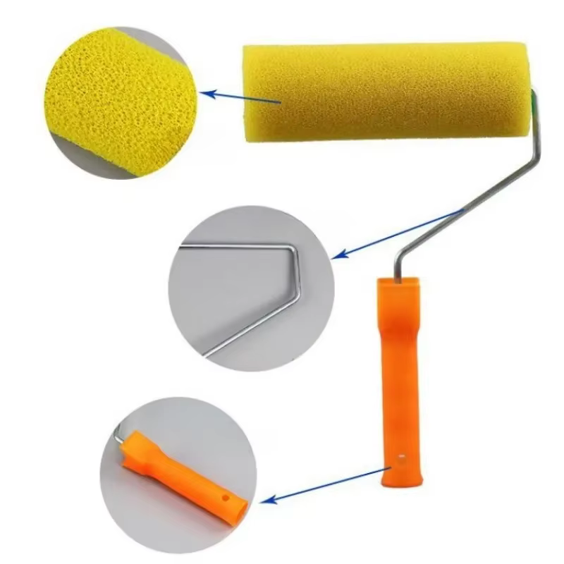 Ensemble de rouleaux de peinture comprenant un rouleau