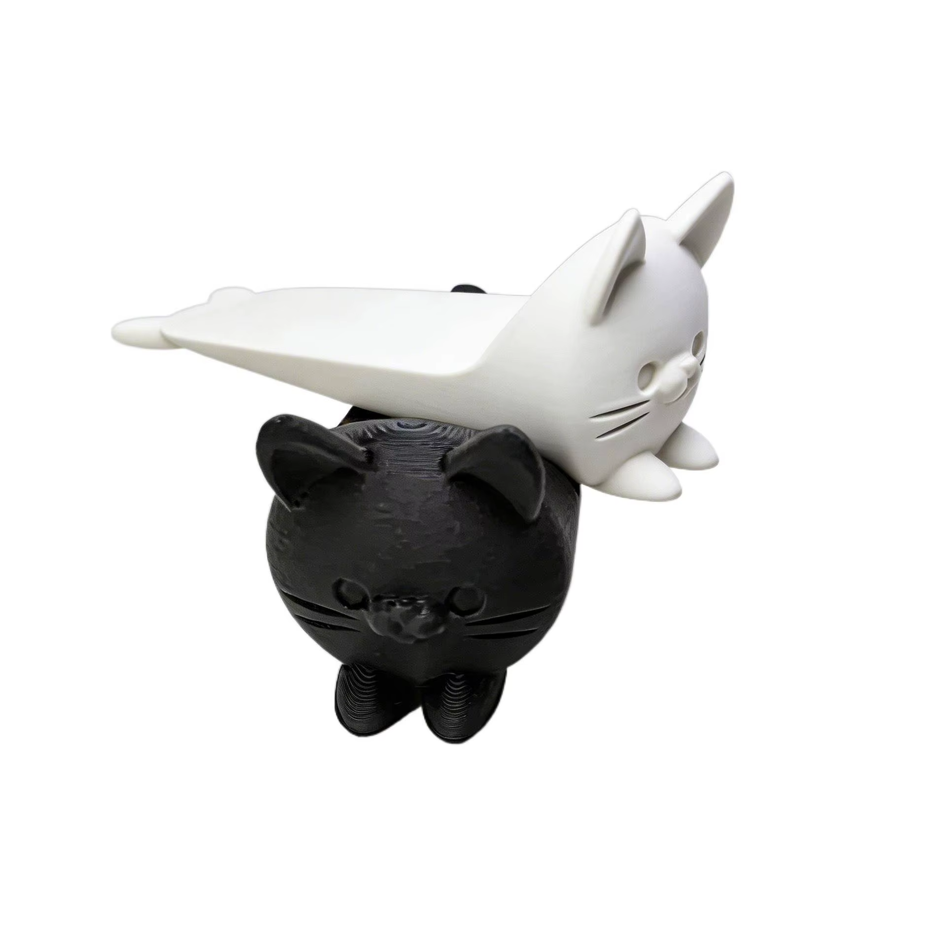 Butoir de porte en forme de chat mignon, cale antidérapante robuste, empêche les chocs et les rayures, cadeau pour les amoureux des animaux