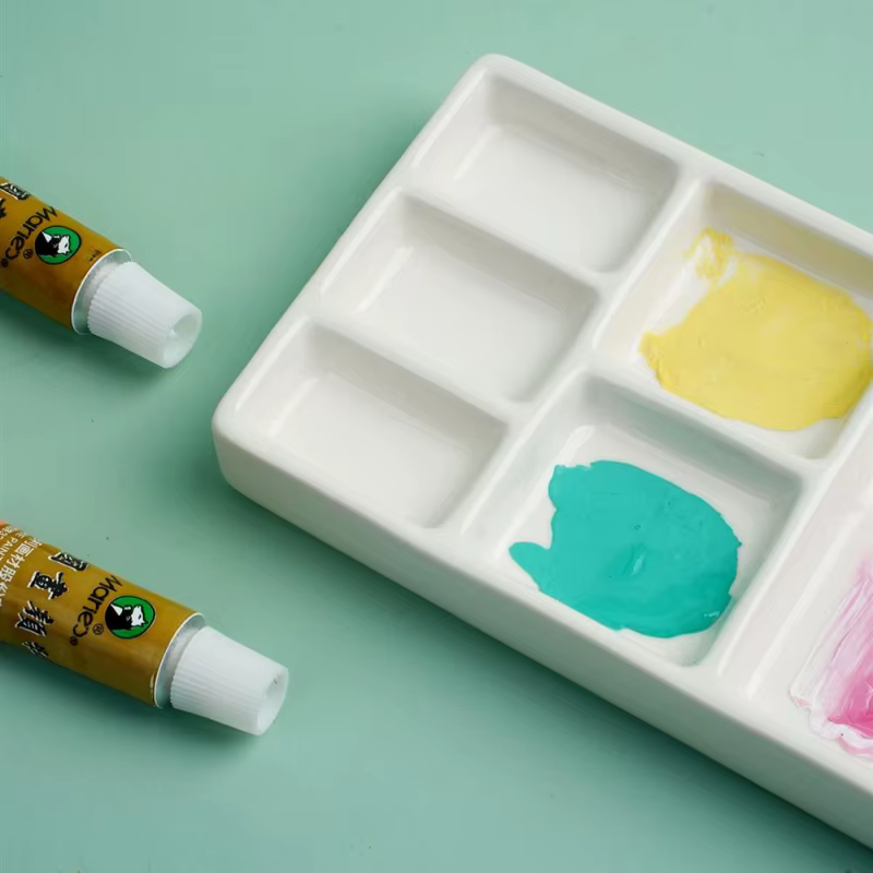 Palette multi-compartiments en céramique