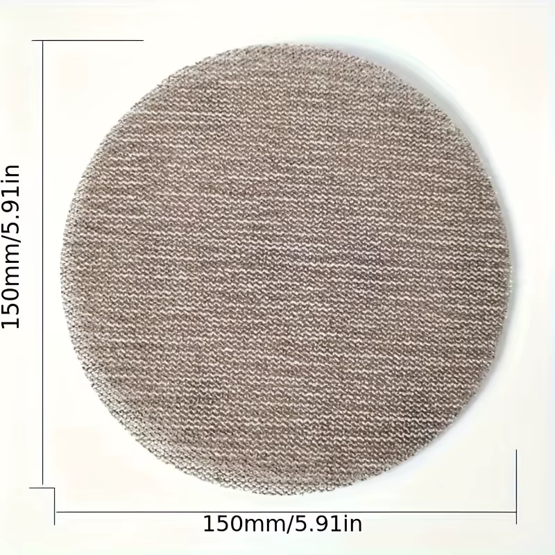 Boîte de ponçage à mailles sèches de 6 pouces