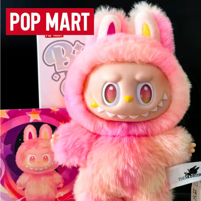 Peluche d'énergie avant Labubu 3.0 100% authentique, décoration d'intérieur douce officielle Pop Mart, expédition rapide