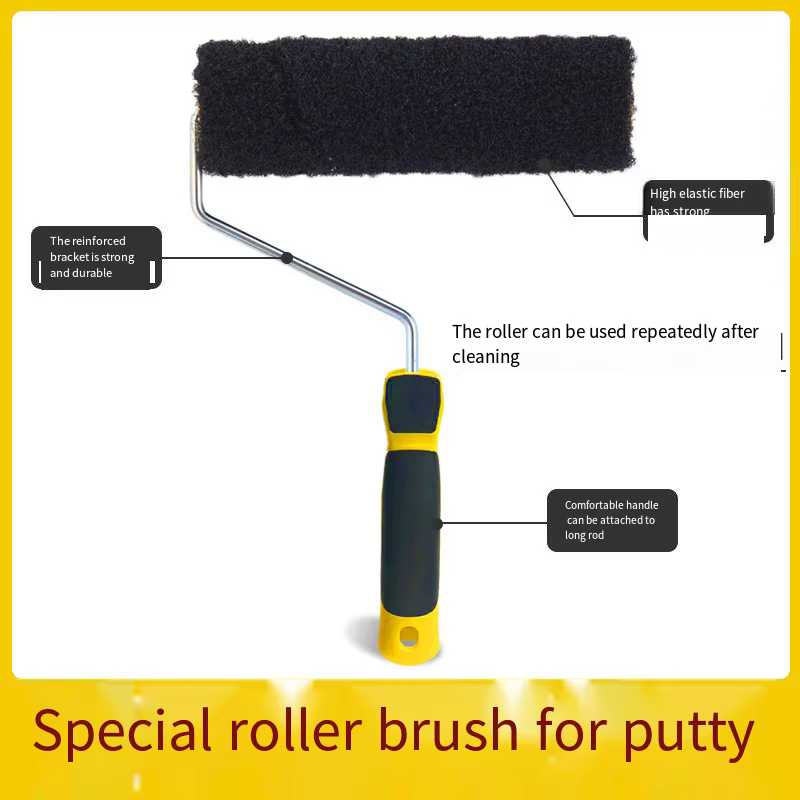 Brosse murale rouleau de mastic Texture motif