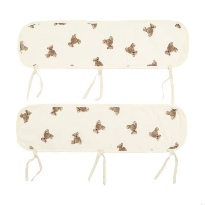 Protecteur de bord souple pour lit de bébé, ensemble de protection pour berceau de bébé, couverture enveloppée, bande Anti-Collision
