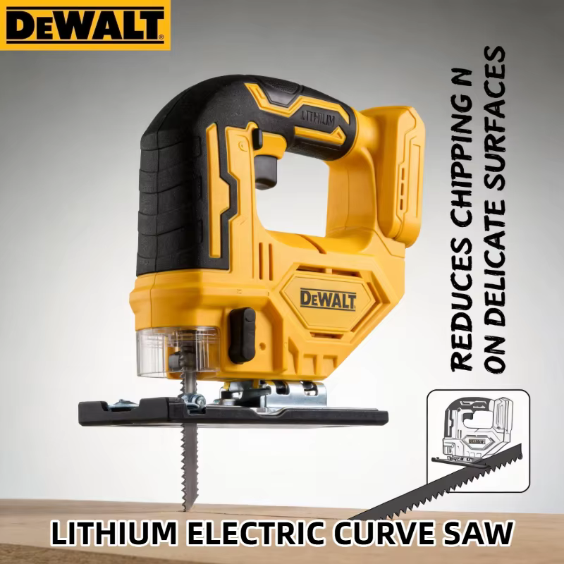 Scie sauteuse sans fil Dewalt 20V 2700 tr/min, sans balais, portable, multifonction, réglable, outil électrique pour le travail du bois