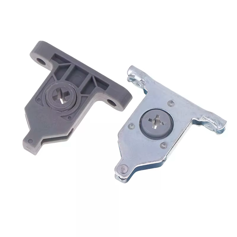 "Rénovation de meubles de cuisine : 2 supports de fixation du panneau avant à clip pour tiroir en métal et nylon"