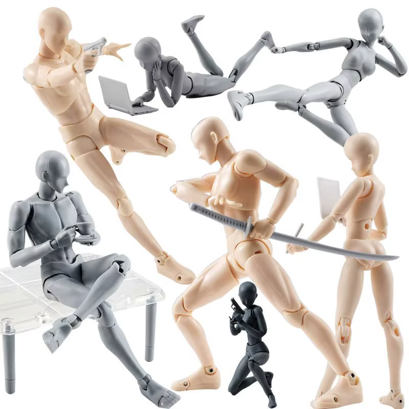 Artiste Mannequin figurine dessin modèle pour croquis peinture
