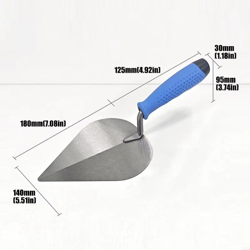 Truelle plâtrage béton en acier carbone