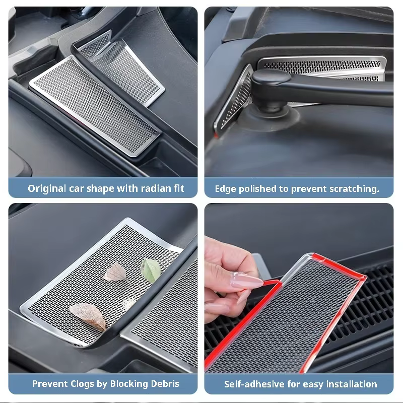 Pour Deepal S05 : Cache de protection de capot, grille anti-insectes pour prise d'air, anti-poussière, anti-colmatage, accessoires de modification