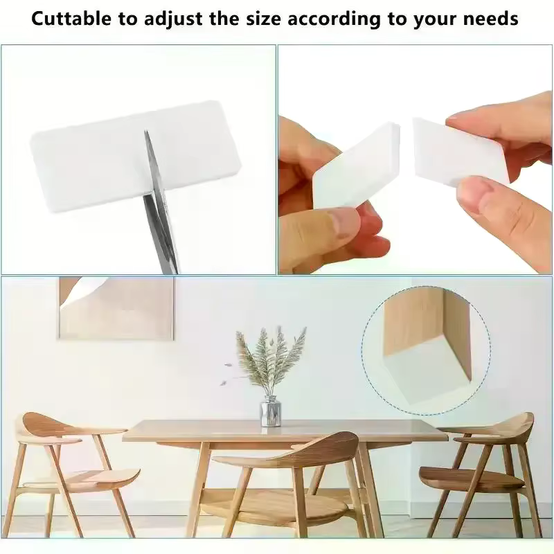 Protecteur mural adhésif double face en mousse EVA, adapté à la protection contre les chocs des canapés, bancs et murs, coussinets anti-vibrations, 10/20 pièces