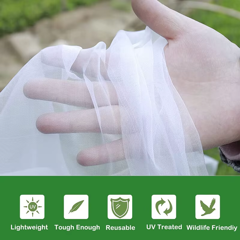 Filet de protection pour jardin, protection des plantes, des légumes et des fruits, filet de protection pour serre, lutte contre les parasites, filet anti-oiseaux