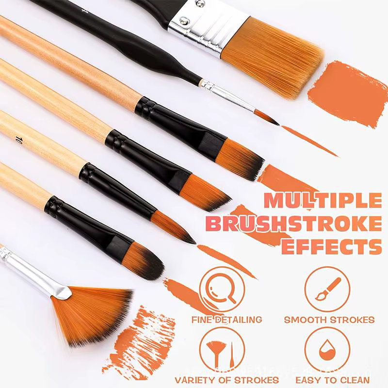Ensemble de pinceaux professionnels pour artistes
