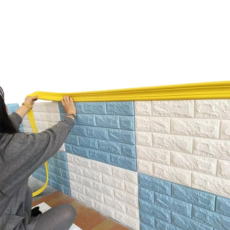 Rouleau de ligne de garniture murale 3D