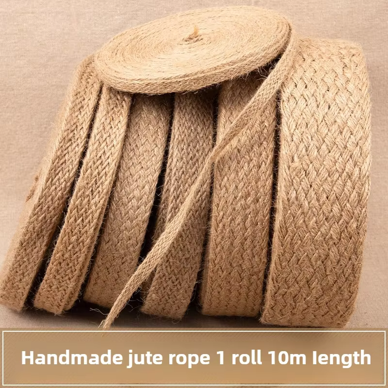 Rouleau de tissu de Jute naturel