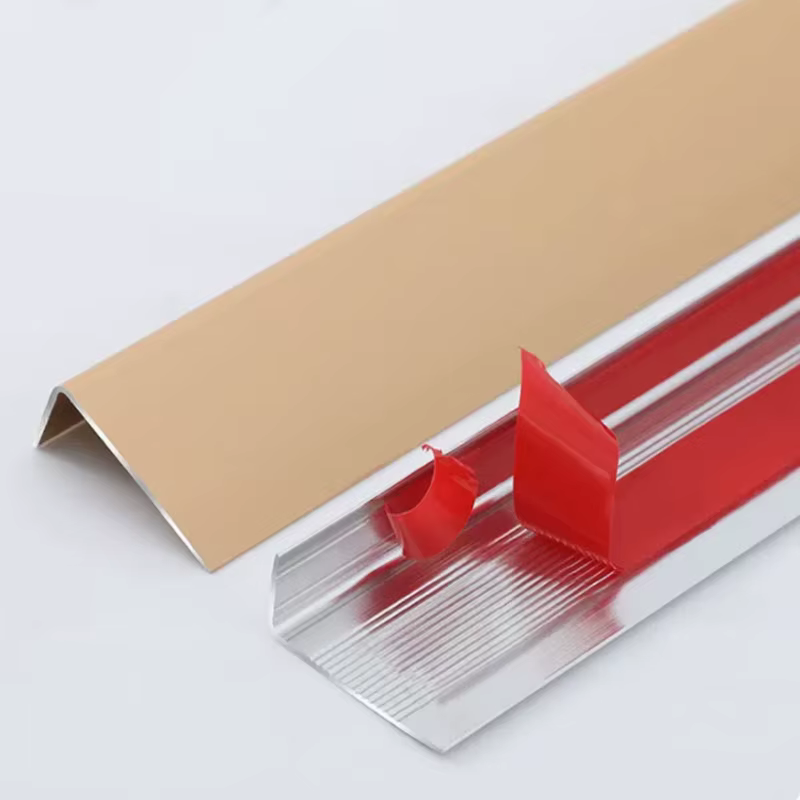 Bandes de protection d'angle de type L en alliage d'aluminium