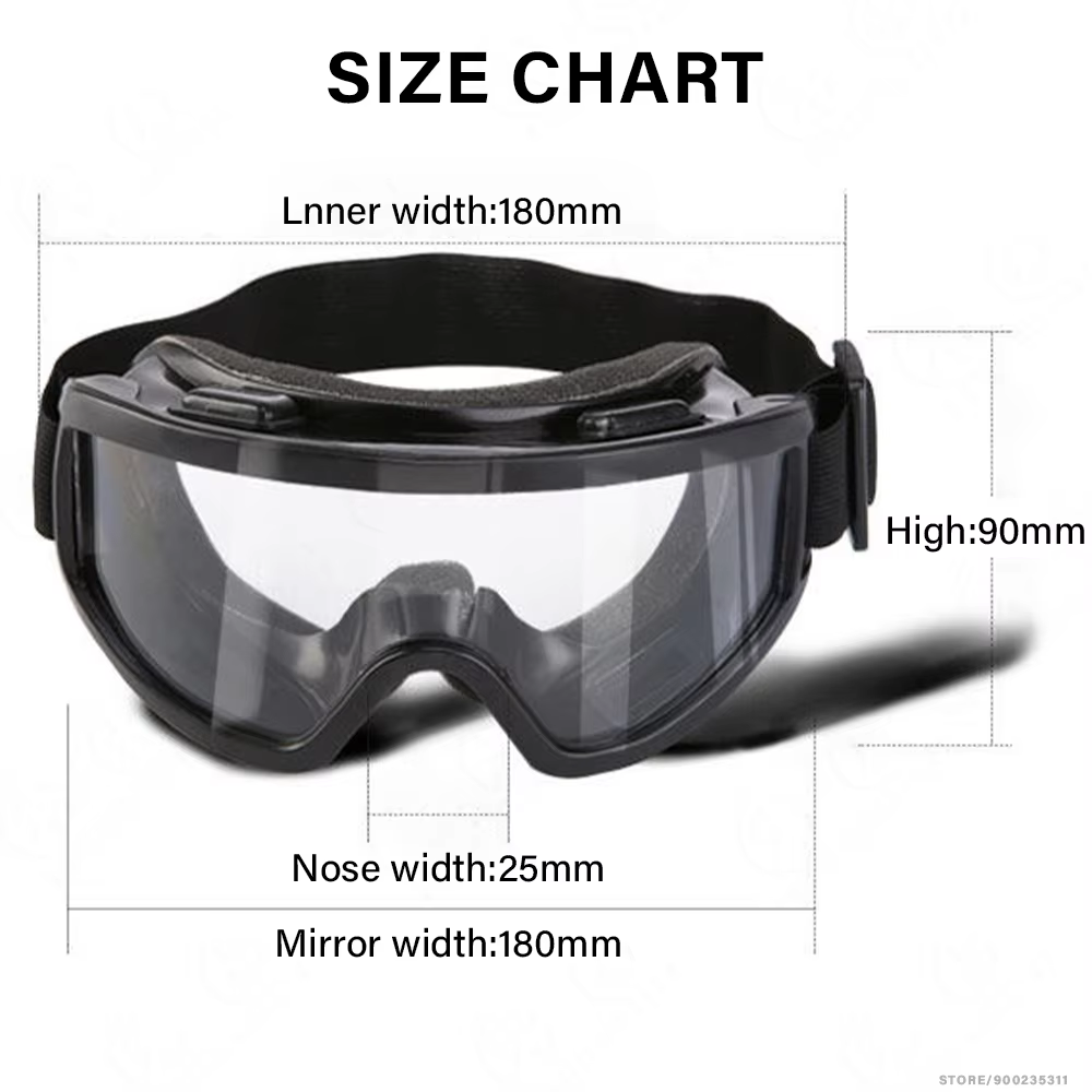 Lunettes de Moto lunettes hommes femmes Protection des yeux tout-terrain cyclisme sécurité Anti-poussière lunettes Protection Moto lunettes Anti-poussière