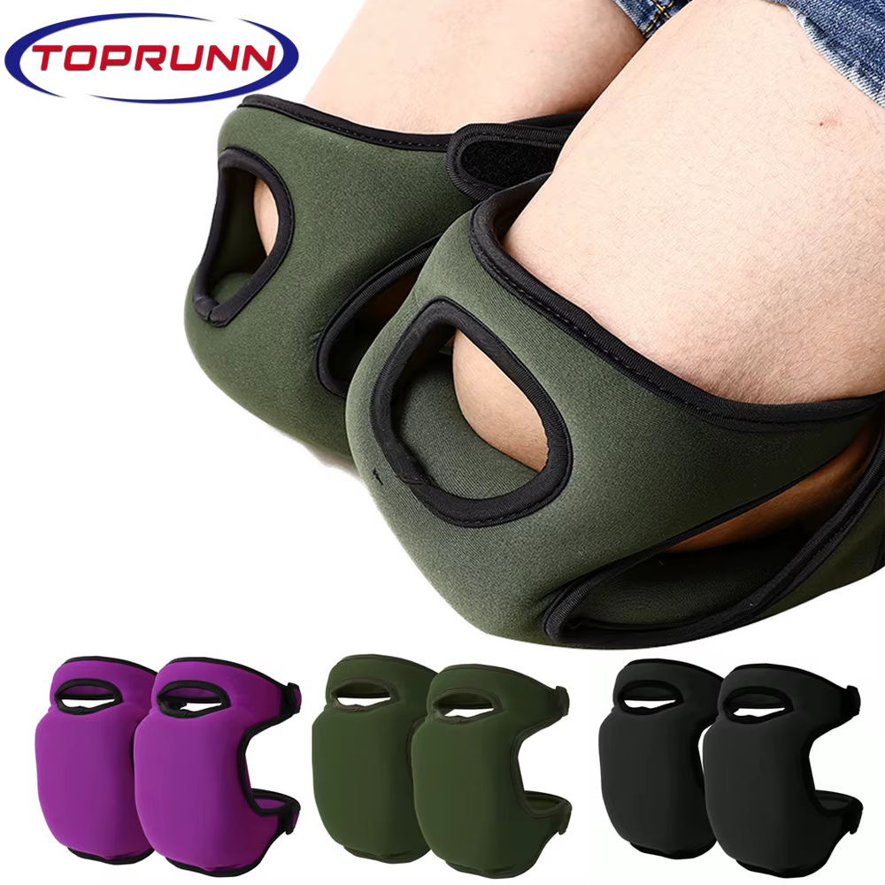 1 paire de genouillères de jardinage antidérapantes, protection des genoux, coussin de protection, genouillère douce pour le jardinage, le travail de nettoyage, le gommage des sols