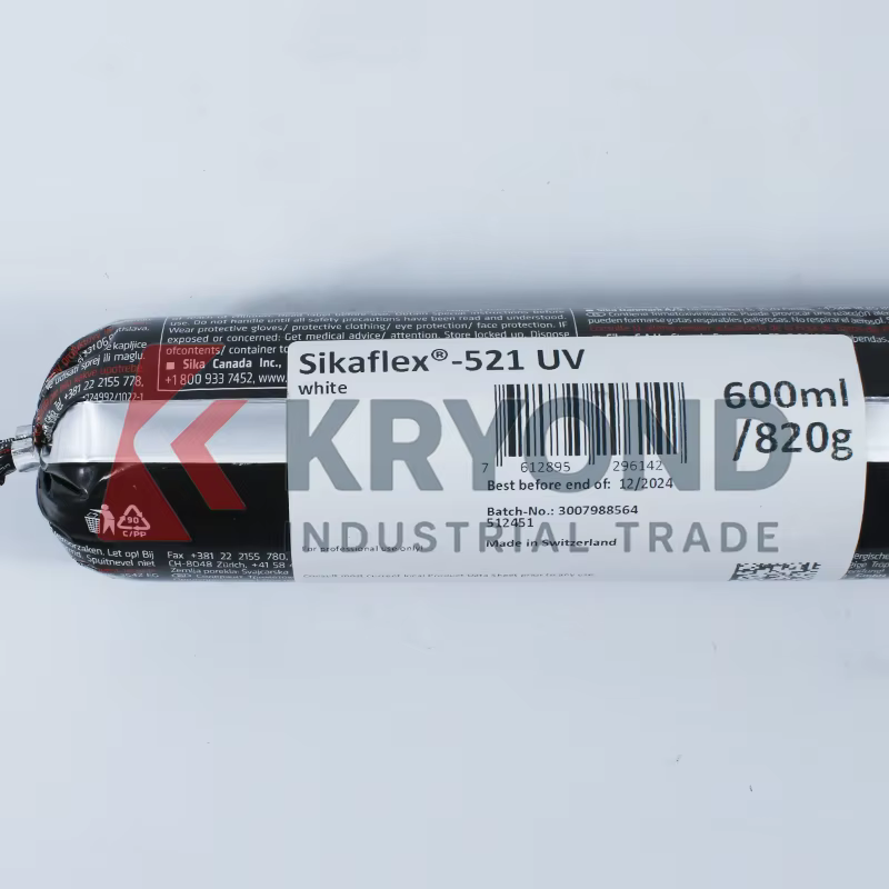 Sika Sikaflex 521 UV 300ml MS Mastic Polymère Adhésif Flexible Peintable pour Scellage de Joints Marine et Construction Automobile