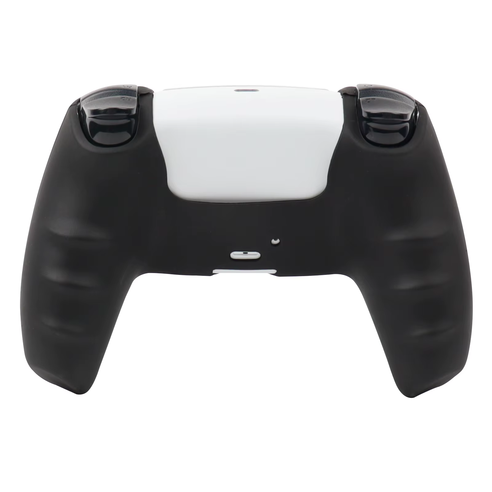 Pour étui de contrôleur PS5, housse en silicone souple 360 ° Protection complète, anti-poussière, anti-rayures, sans décoloration, avec capuchons de pouce