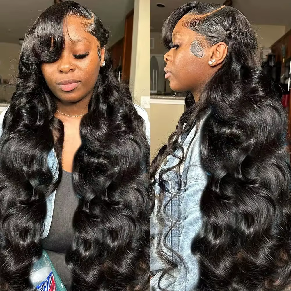 Paquets de vague de corps cheveux humains 1/3/4 paquets de cheveux humains couleur noire naturelle paquets d'armure vierge brésilienne Extensions de cheveux