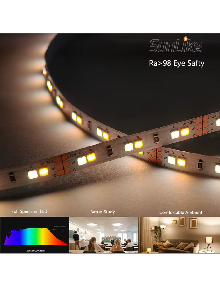 Bande lumineuse LED Sunlike de 1 m