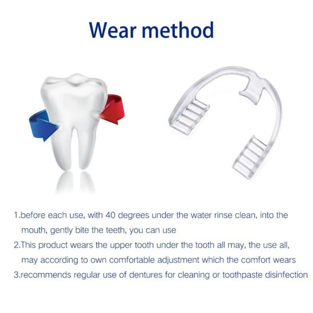 Protection des dents pour adultes et enfants, protège-dents, amélioration du sommeil, placage de silicone pour traiter, protéger les dents contre le meulage