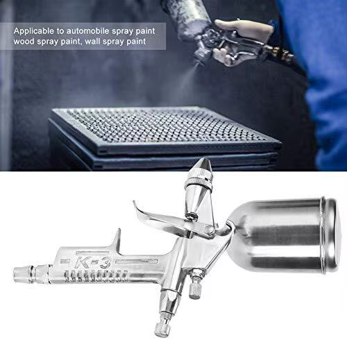 Pistolet de pulvérisation pneumatique miniature de 125 ml avec buse de 0