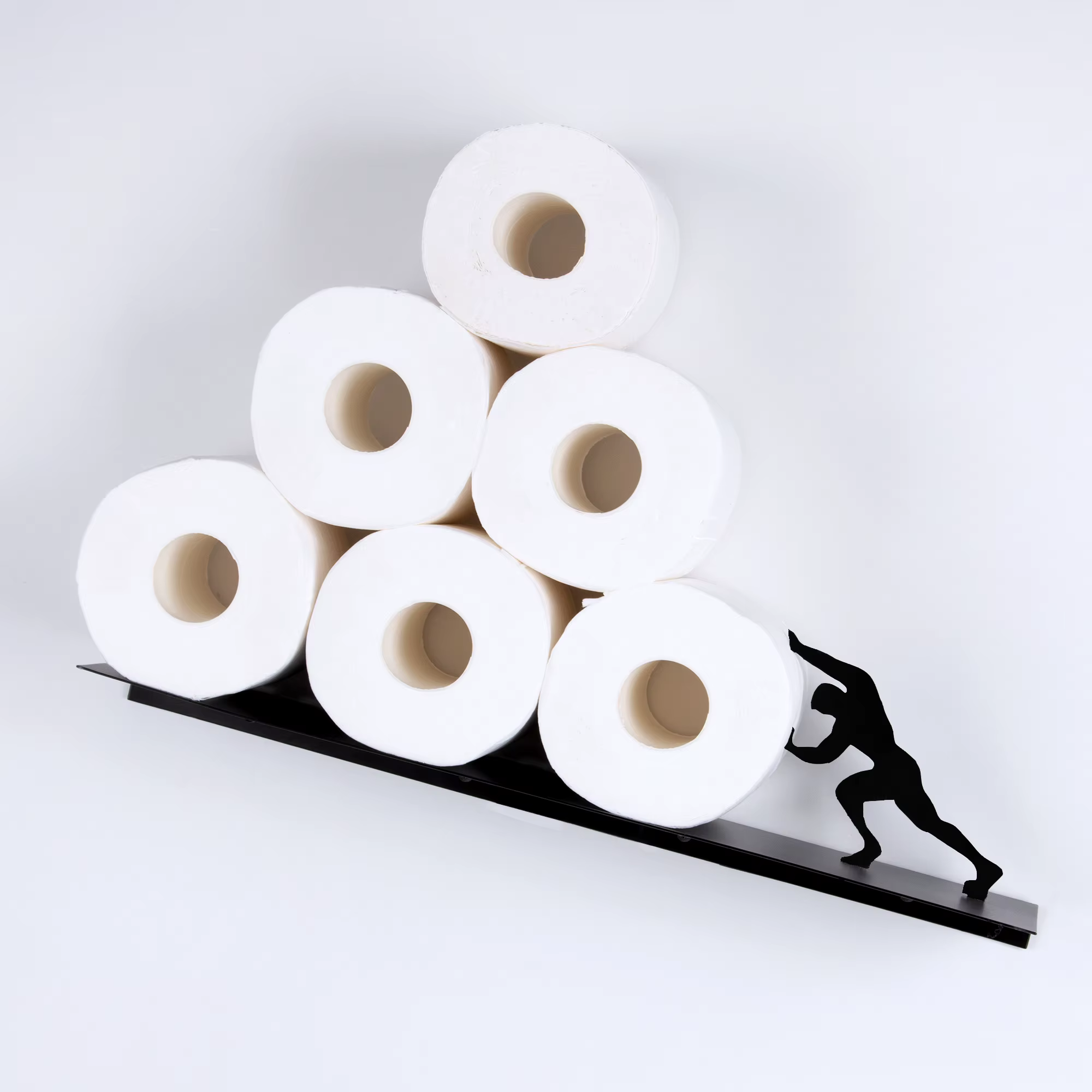 Porte-papier hygiénique mural multiple, Hercules Merlin Lover, étui porte-serviettes en rouleau Wc, étagère de rangement, articles de toilette