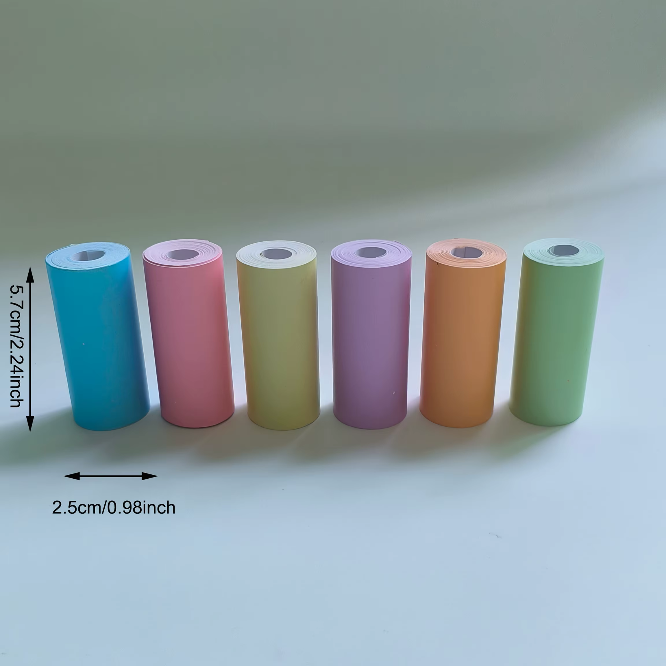 Papier thermique pour mini imprimantes de poche et imprimantes attachées par appareil photo - Papier d'impression couleur portable avec rendu couleur standard