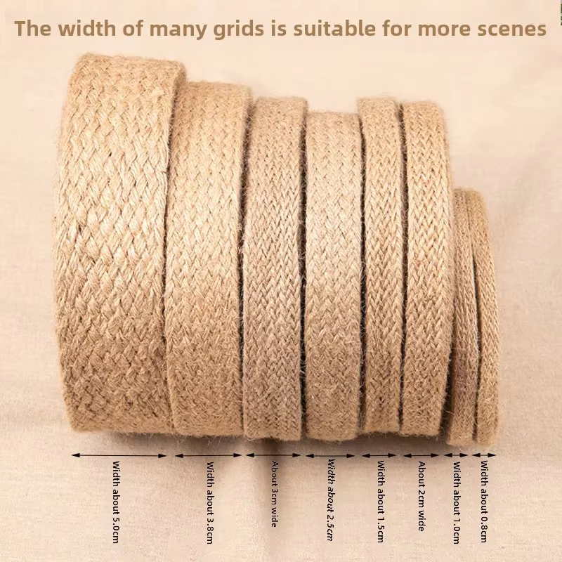 Rouleau de tissu de Jute naturel