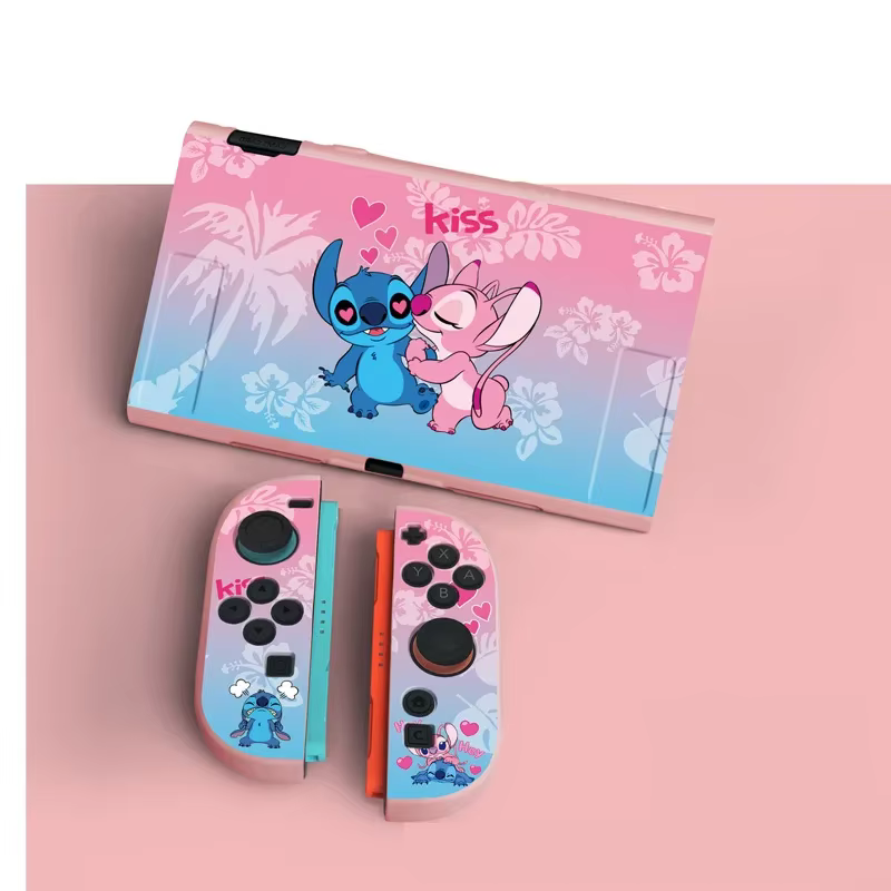 Étui de protection pour Switch 2 (2025), Housse de protection en TPU souple Stitch mignon, anti-rayures, absorption des chocs pour Nintendo Switch 2