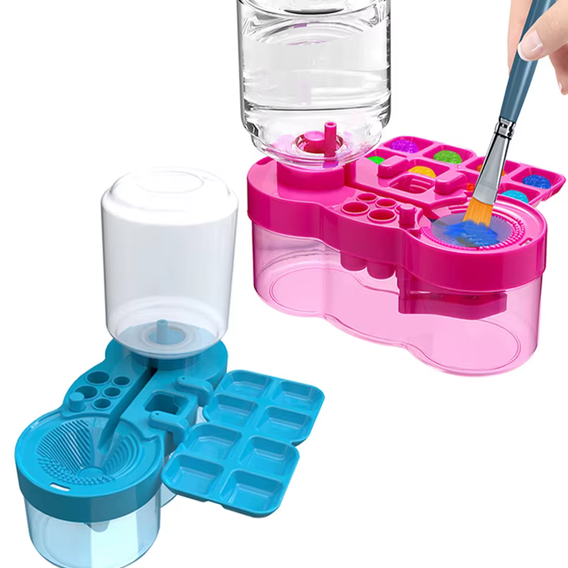 Nettoyeur de pinceaux de peinture à base d'huile et d'eau