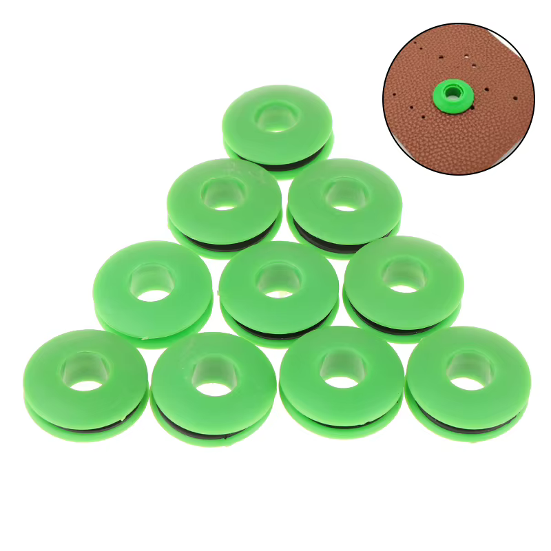 Ensemble d'œillets ronds en plastique