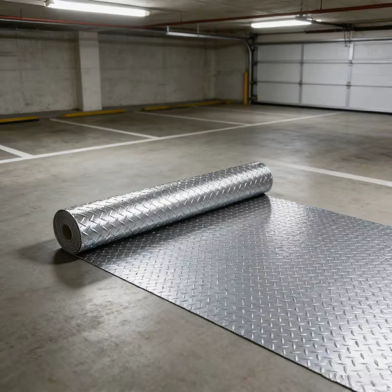 Rouleau de sol de garage en PVC épaissi