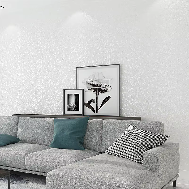 Papier peint monochrome texturé 3D, décoration murale, chambre à coucher, salon, décoration d'intérieur, étude, chambre d'aîné, rouleau de papier peint non auto-adhésif