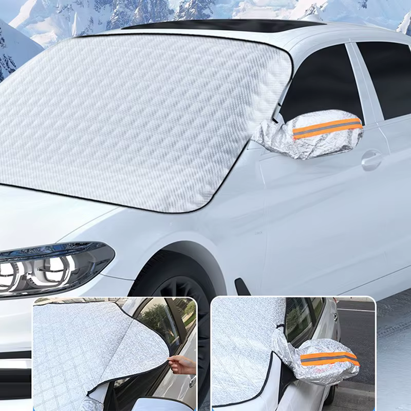 Bouclier Anti-UV pour pare-brise de voiture, 1 pièce, pour l'hiver, pour fenêtre avant, Anti-gel, Protection extérieure