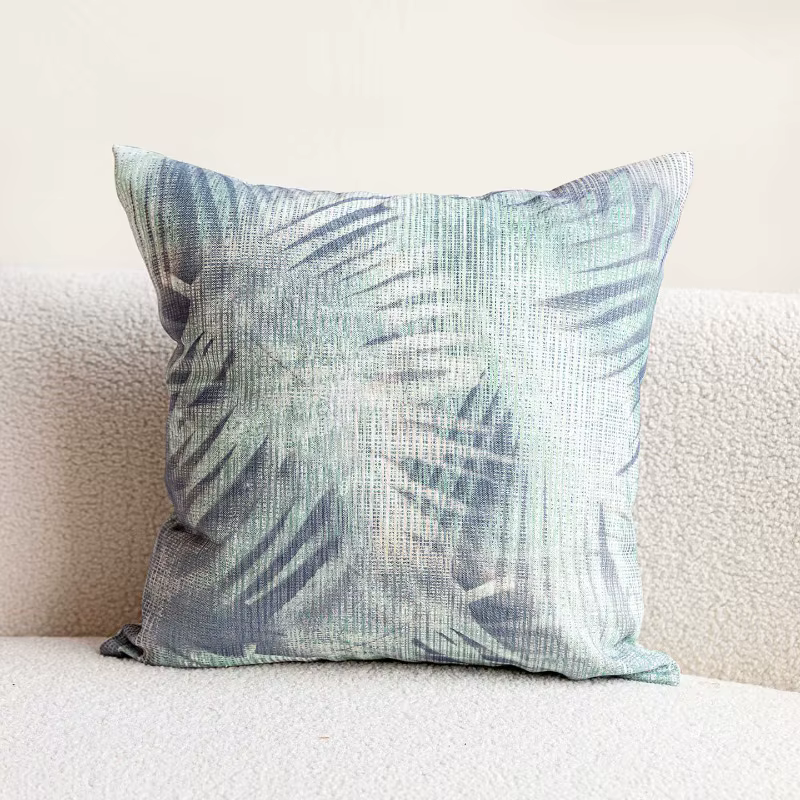 Housse de coussin imperméable de luxe moderne pour l'extérieur, protection solaire, pour mobilier de patio, jardin et décoration intérieure