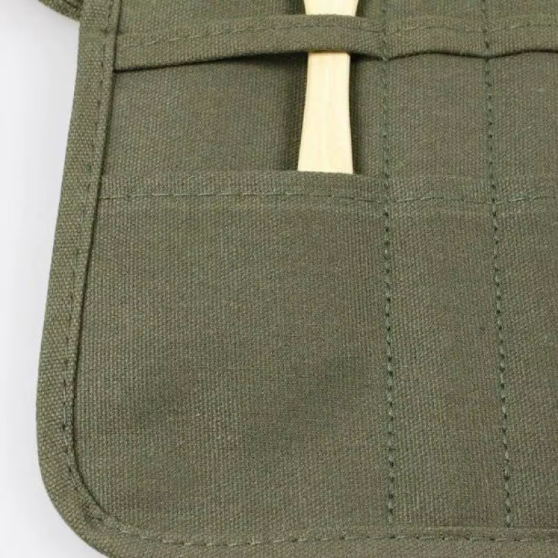 Sac de rangement pour pinceaux d'artiste, étui à rouler pour crayons, aquarelles, toiles, peintures à l'huile, organiseur de pinceaux de maquillage