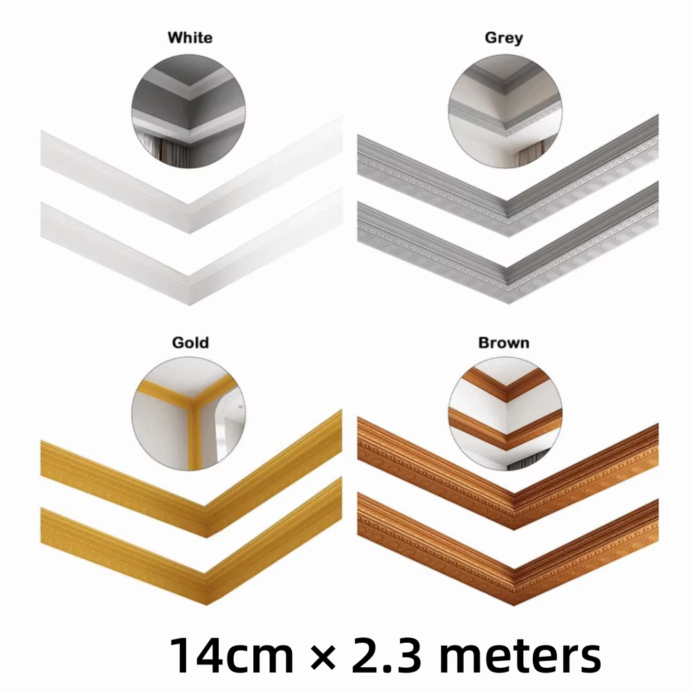 Autocollant de décoration murale de 2.3m de long