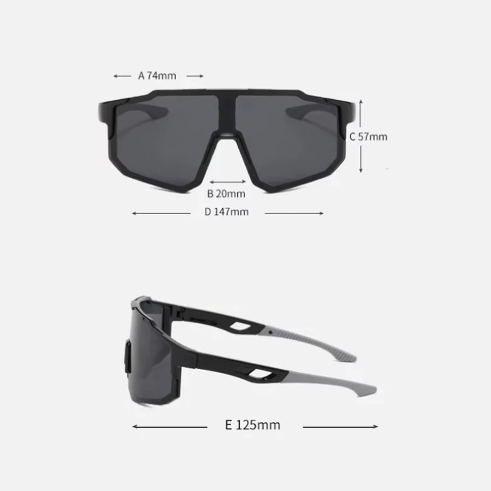 Nouvelles lunettes de Sport en plein air mode coupe-vent ski nuances cyclisme équitation Protection UV pare-soleil populaire lunettes de soleil pour hommes femmes
