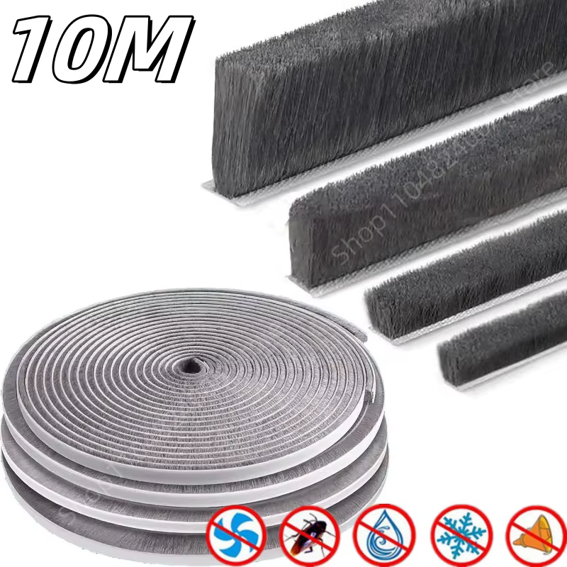 Bande de brosse auto-adhésive de 10 mètres