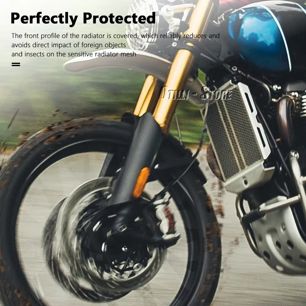 Moto pour Scrambler 1200X 1200XE 1200XC 1200 XC X XE 2019-2025 Grille de Protection de radiateur réservoir d'eau refroidisseur d'huile couvercle de Protection